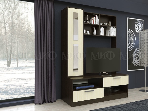 Гостиная Фиджи (Ш-1500 х В-1892 х Г-504 мм)/Разные Цвета