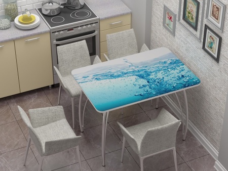 Стол Обеденный Бочонок Фотопечать (Ш-1100 х Г-700 х В-760 мм)/Разные Цвета