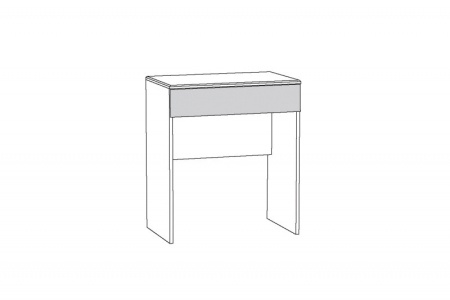 Туалетный столик "Амели" 12.48 Шелковый Камень